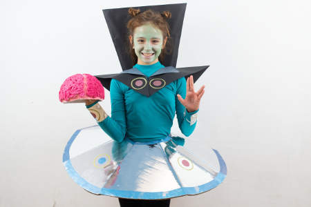 Traición Aturdir ampliar Un disfraz de alien muy divertido - Actividades infantil